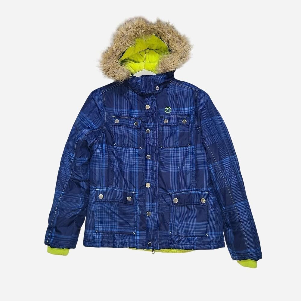 Pepe-jeans Women's Blue and Navy Jacket